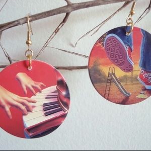 Halloween Goosebumps POG earrings